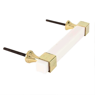 Moderno Europa Estilo Simples Luxo Resina de Madeira Metal Porta Gabinete Manubrio 128mm