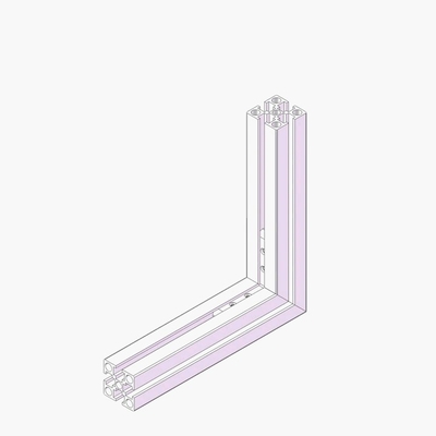 Cobre de conector de ângulo interno de 90 graus para produtos de hardware de precisão