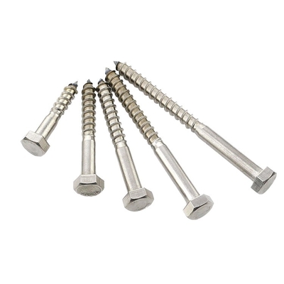 XS-213-005 Sistema de medição de polegadas Hexagon Head Self-Tapping Wood Screw