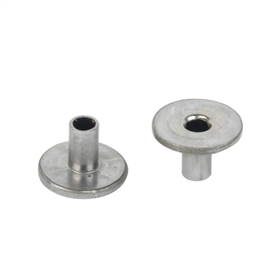 OEM CNC Hardware Parts Furniture Hardware Black Galvanized Hollow Rivet Estampado de aço inoxidável