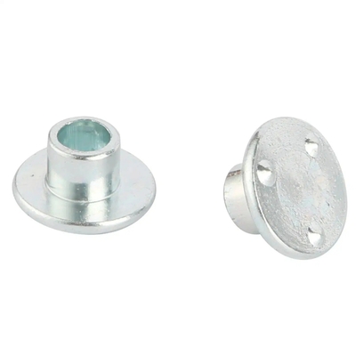 OEM CNC Hardware Parts Furniture Hardware Black Galvanized Hollow Rivet Estampado de aço inoxidável