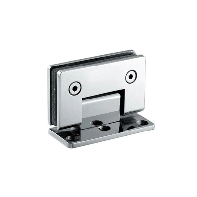Peças de hardware OEM CNC Latão polido single side Shower Hinge com aço inoxidável