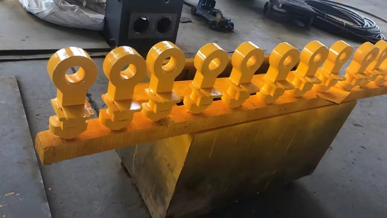 Tamanhos personalizados G80 Container Hook Lifting Hook Rigging Eye para as necessidades de manuseio de material