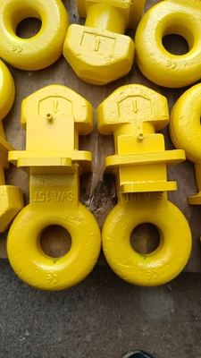 Tamanhos personalizados G80 Container Hook Lifting Hook Rigging Eye para as necessidades de manuseio de material