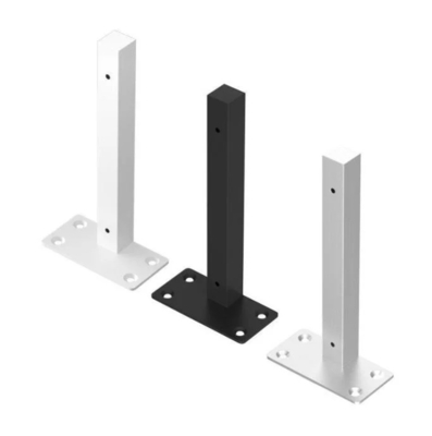 Brackets ajustáveis de aço inoxidável para vigas de madeira OEM Processos de estampagem ajustáveis