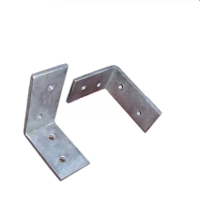 Suporte de esquina de metal de aço inoxidável de alumínio personalizado para produtos de hardware de precisão