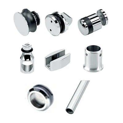 OEM CNC Hardware Parts Cabinets aço inoxidável Frameless Sliding Glass Duchas