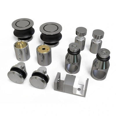 OEM CNC Hardware Parts Cabinets aço inoxidável Frameless Sliding Glass Duchas