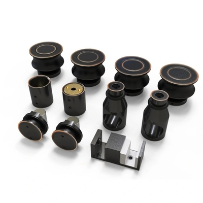 OEM CNC Hardware Parts Cabinets aço inoxidável Frameless Sliding Glass Duchas