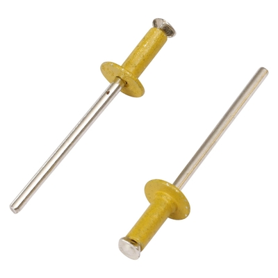 Materiais de aço inoxidável cabeça de rivet cego com revestimento em pó OEM CNC hardware parts