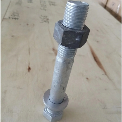 Peças de hardware CNC OEM de aço inoxidável para isoladores de estações elétricas compostas
