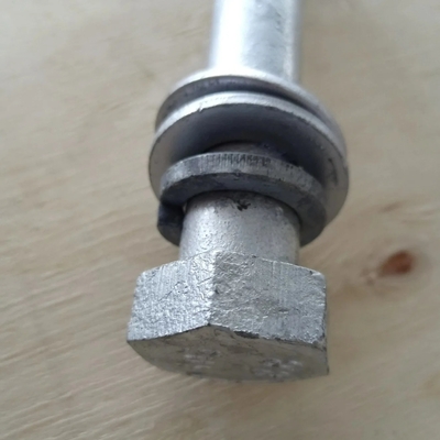 Peças de hardware CNC OEM de aço inoxidável para isoladores de estações elétricas compostas