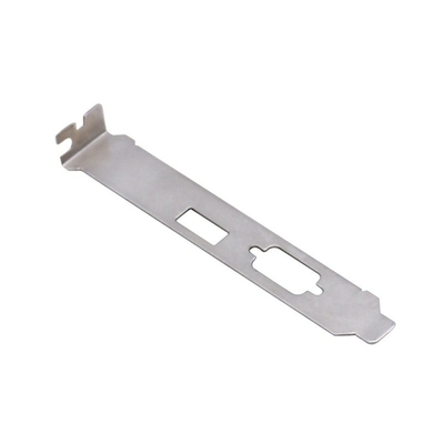 Bracket de estampação de chapa metálica anodizada preta para componentes de hardware CNC OEM personalizados