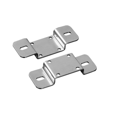 Mobiliário para camas de crianças Componentes de hardware CNC OEM Bracket de canto de aço inoxidável