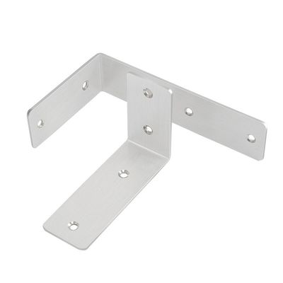 Suporte de estampação de chapa de aço para montagem de componentes de hardware CNC OEM