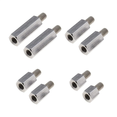 Peças de hardware OEM CNC Ferramentas de fixação hexadecimal de fio de homem para mulher com excelente desempenho