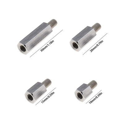 Peças de hardware OEM CNC Ferramentas de fixação hexadecimal de fio de homem para mulher com excelente desempenho