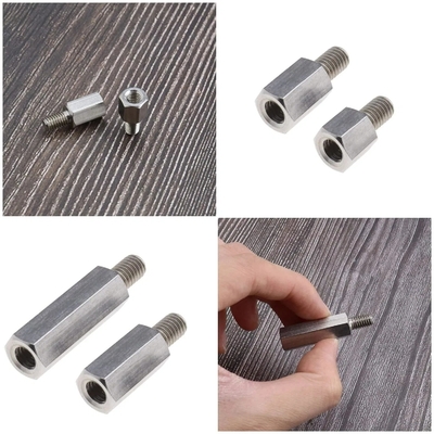 Peças de hardware OEM CNC Ferramentas de fixação hexadecimal de fio de homem para mulher com excelente desempenho