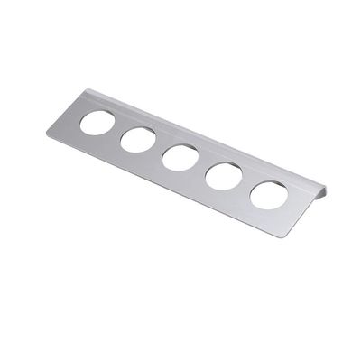 Processo de estampação versátil para dobra de produção de componentes metálicos de chapa de soldadura