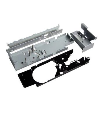 Componentes metálicos de chapa electrónica personalizados de aço inoxidável para estampação por estampação combinada