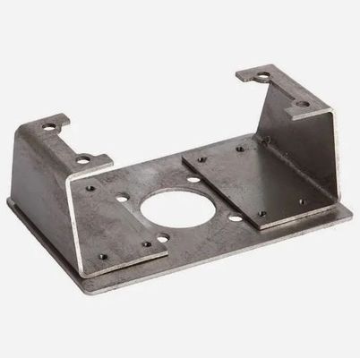 Componentes metálicos de chapa electrónica personalizados de aço inoxidável para estampação por estampação combinada