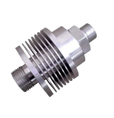 Componentes de hardware CNC de cobre revestido em pó para partes de usinagem na indústria aeronáutica