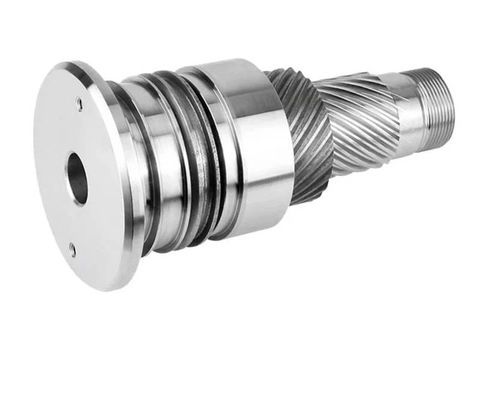 Componentes de hardware CNC de cobre revestido em pó para partes de usinagem na indústria aeronáutica