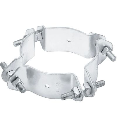 Grampos fixos de banda de tração de aço inoxidável para acessórios de potência de peças de hardware CNC OEM