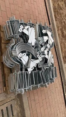 Grampos fixos de banda de tração de aço inoxidável para acessórios de potência de peças de hardware CNC OEM