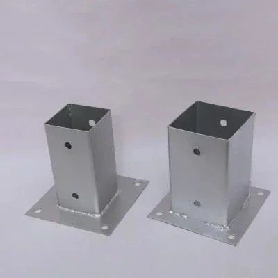 Produtos de hardware de precisão Ferramentas de vedação de aço galvanizado para postes de fixação de parafusos com revestimento