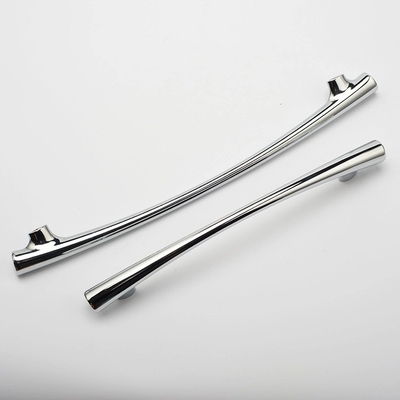 OEM CNC Hardware Parts Polished Chrome Arch Cabinet Pull com aço inoxidável estampado