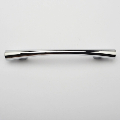 OEM CNC Hardware Parts Polished Chrome Arch Cabinet Pull com aço inoxidável estampado