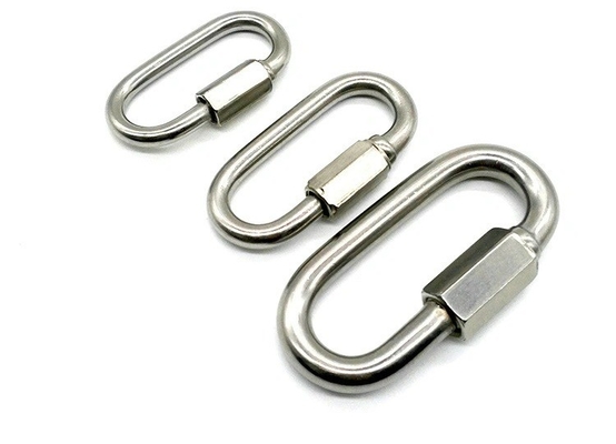 Processos de estampagem Trailers de aço inoxidável Chain Hook Climbing Buckle Clip Rigging Hardware