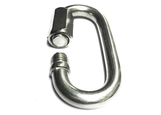 Processos de estampagem Trailers de aço inoxidável Chain Hook Climbing Buckle Clip Rigging Hardware