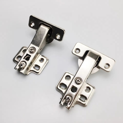 Processos de estampação OEM CNC Hardware Parts Cabinet Hidden Door Hinge Furniture Hardware Customização