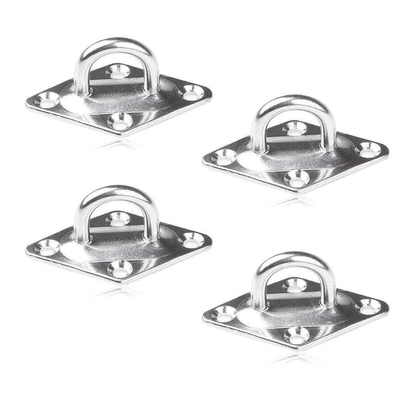 OEM CNC hardware partes de aço inoxidável placa de olho de montagem de fecho e spinner hardware kit