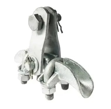 Produtos de hardware de precisão Grampos de suspensão de cabos galvanizados com processo de estampação