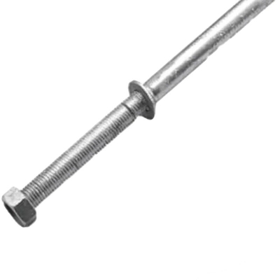 Ferro inoxidável OEM CNC Hardware Parts Bolt Hook Pigtail Hook com processo de estampação
