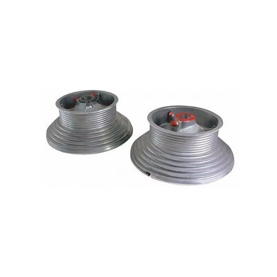 Reel de cabo de aço inoxidável para hardware de porta de garagem quente OEM CNC Peças de pintura opção