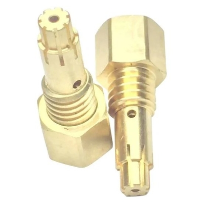 Componentes de hardware OEM CNC Conectores de latão mecanizados personalizados com processo de estampação