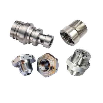 Turning and Milling High Precision Brushing CNC Machining Part with Steel Materials (tornar e fresar peças de borracha de alta precisão)