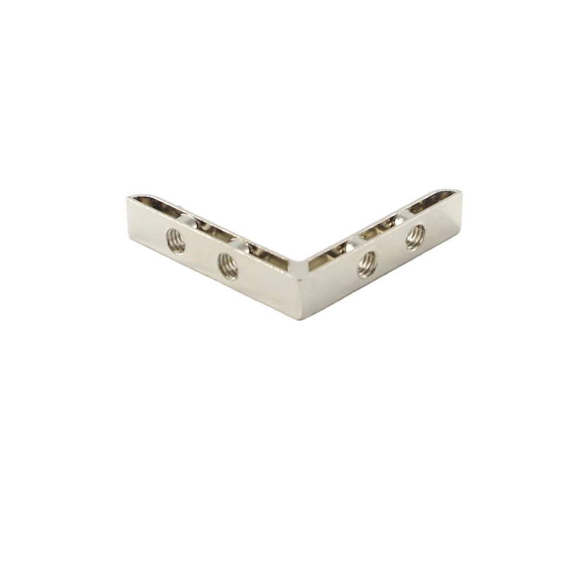 Cobre de conector de ângulo interno de 90 graus para produtos de hardware de precisão