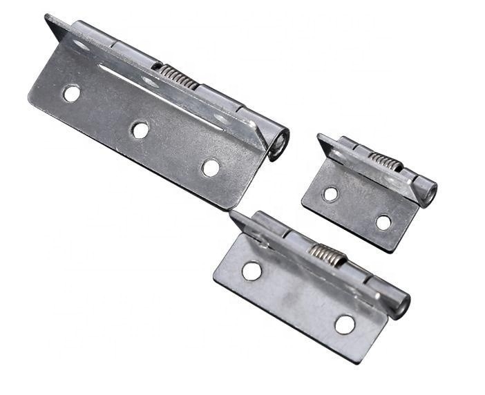 Ferro Twin Spring Carregado Butt Hinge para aço inoxidável Hardware Acessório Gabinete