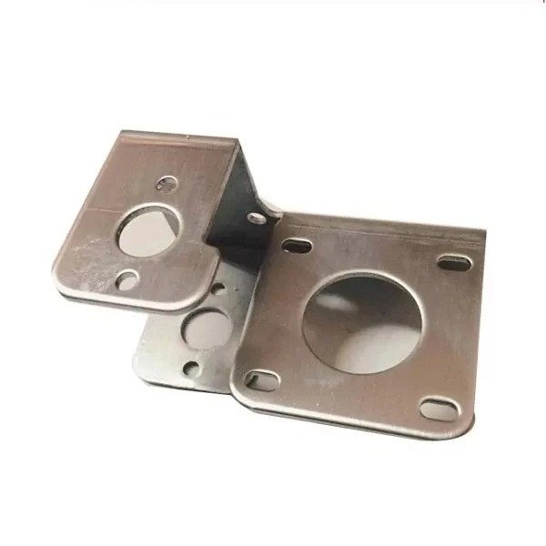 Suporte de esquina de metal de aço inoxidável de alumínio personalizado para produtos de hardware de precisão