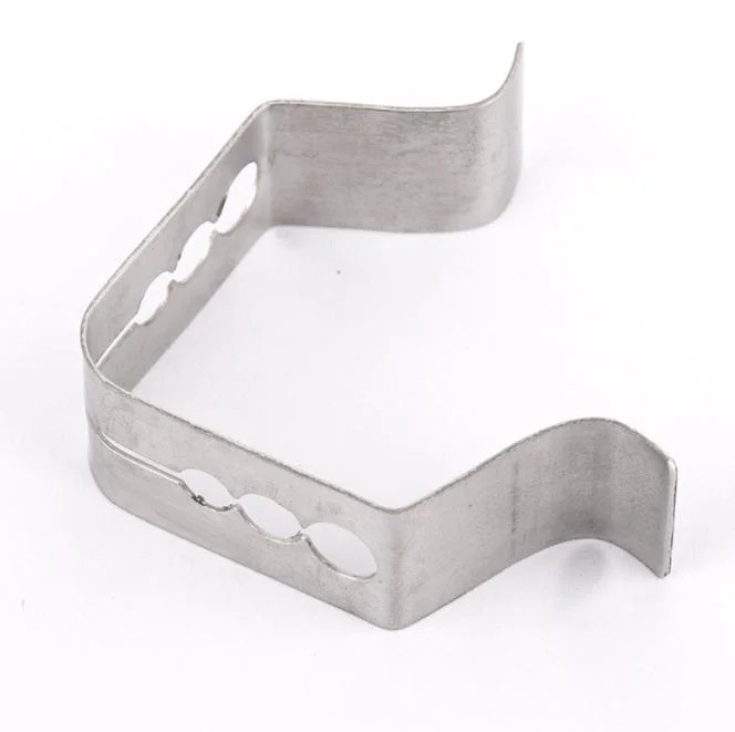 Clips de mola de aço inoxidável de forma Z L C personalizados para componentes de hardware CNC OEM
