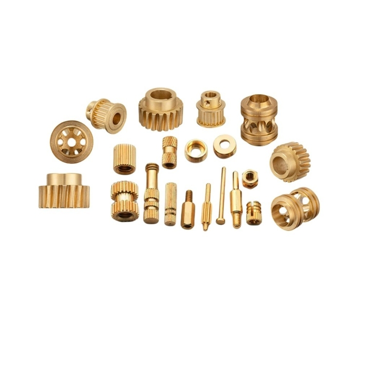 Produtos de hardware de precisão de aço inoxidável OEM ODM Custom Brass CNC Milling Turning