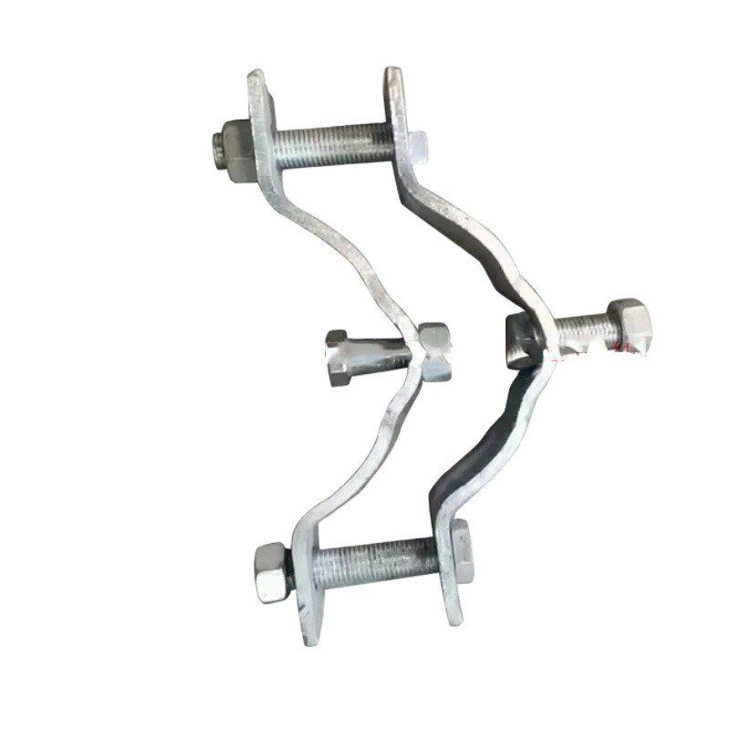 Grampos fixos de banda de tração de aço inoxidável para acessórios de potência de peças de hardware CNC OEM