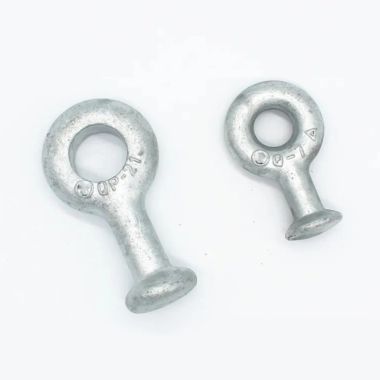OEM CNC Hardware Parts Processos de estampagem Galvanizado de aço carbono Ball Eye para fio de pó